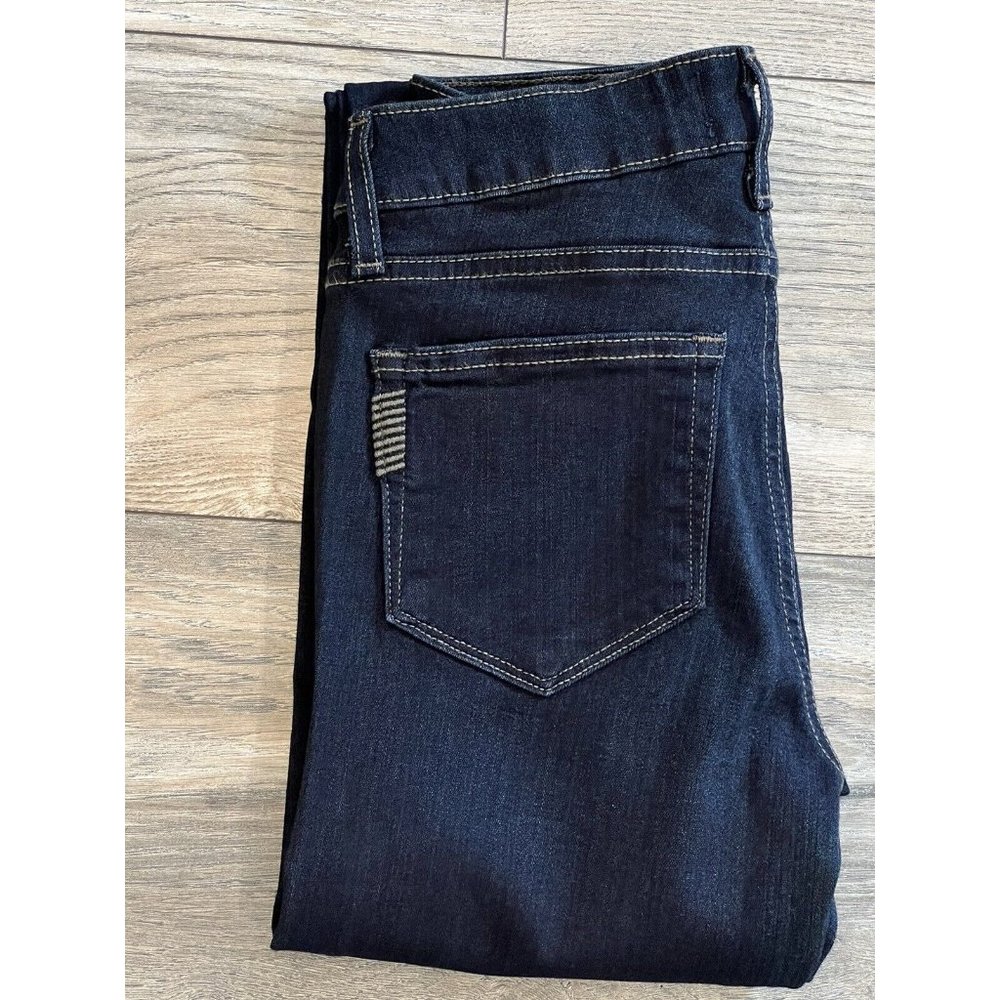 PAIGE Women’s Denim Jeans Leggy Skinny In Dark Mona Wash Sz 26